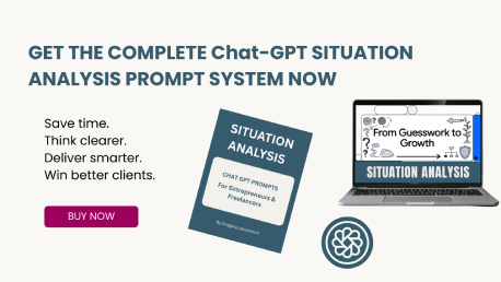 Situation analysis ChatGPT prompts